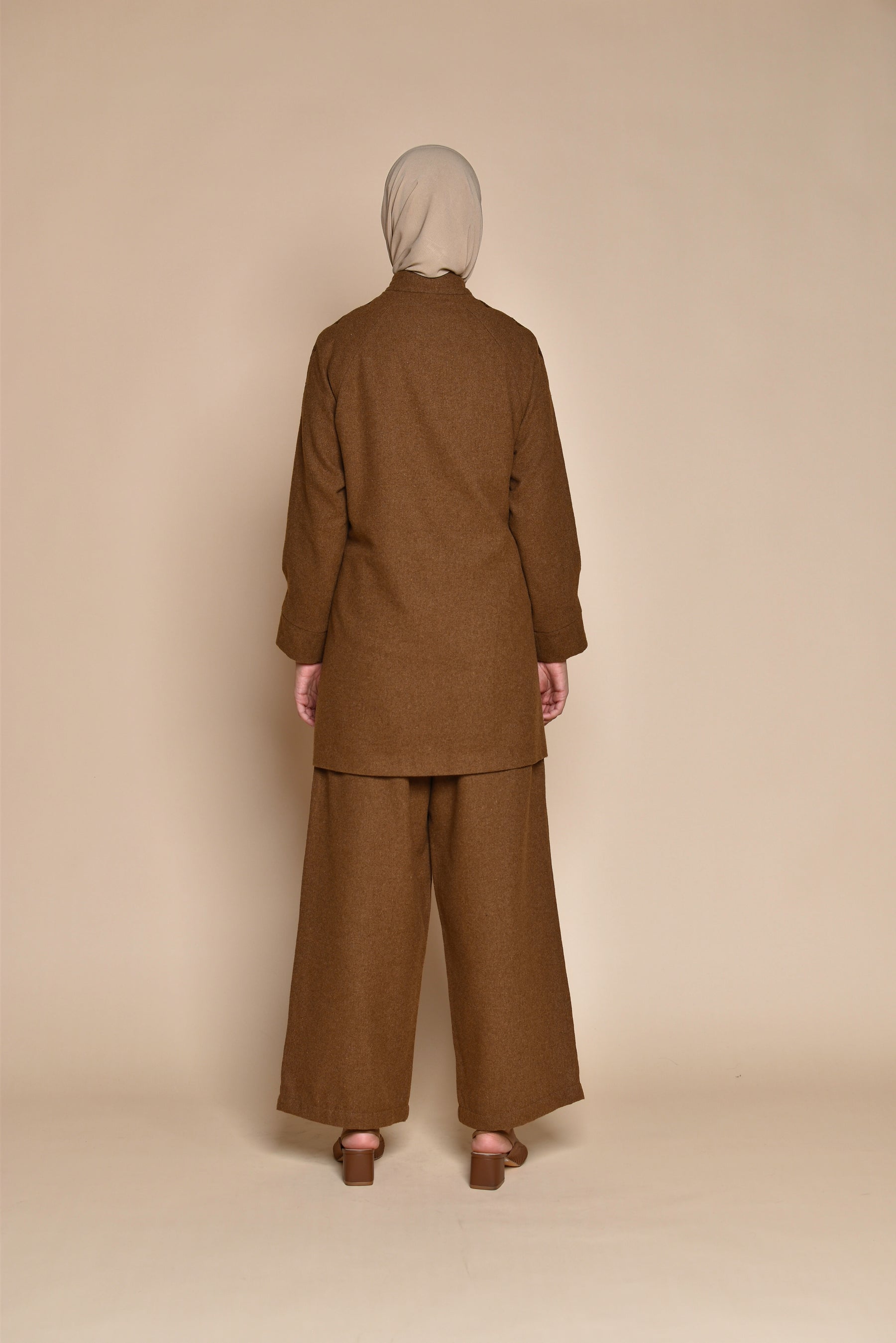 Belted Sadu Coat