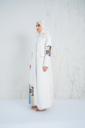 Blazer Abaya with Sadu